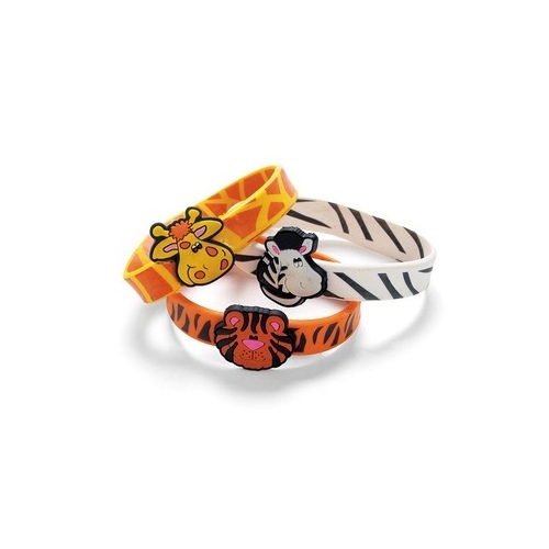 Zoo Animal Rubber Wristband