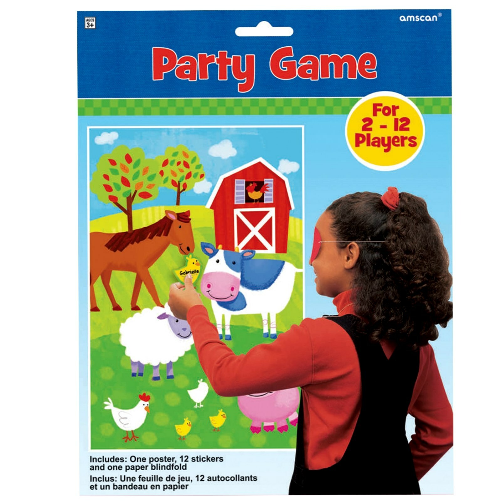 Barnyard Animals Party Game