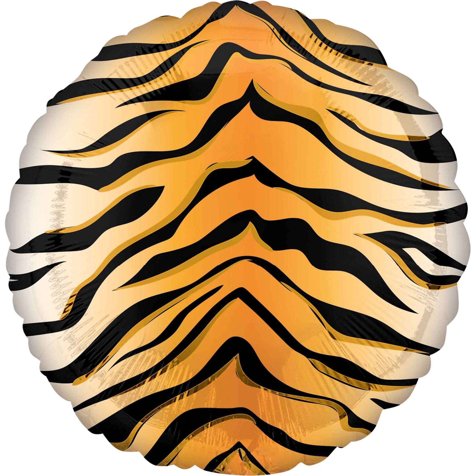 Tiger Print Foil Helium Balloon
