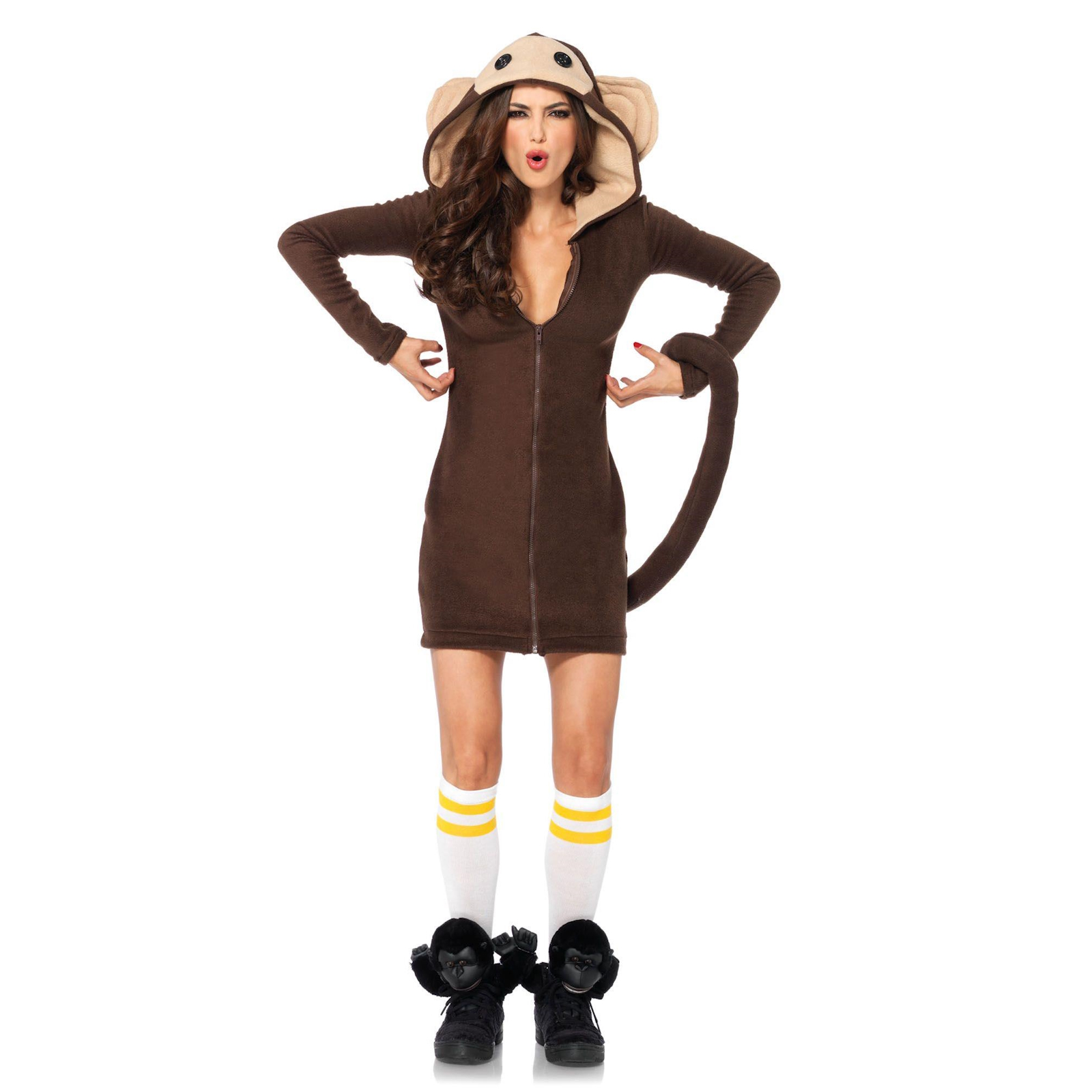 Cozy Monkey Adult Costume Large