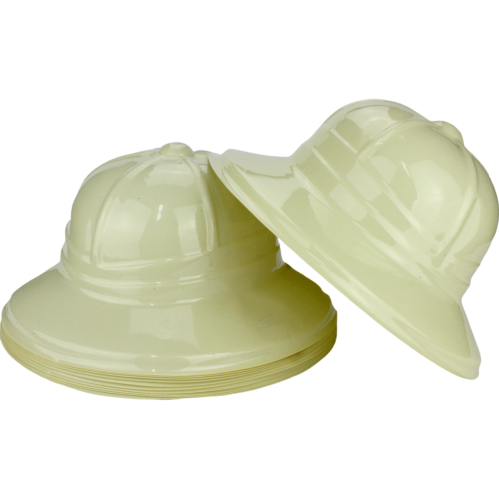 Safari Plastic Hats 53cm (Pack of 12)