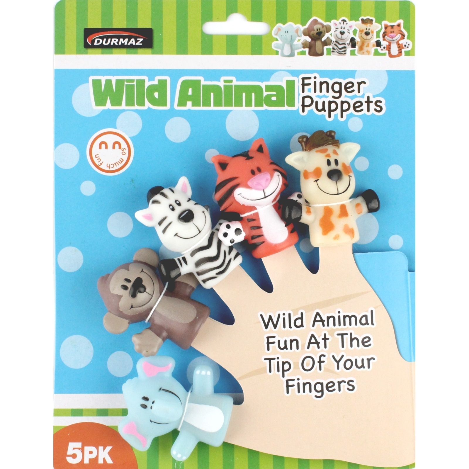 Jungle store finger puppets