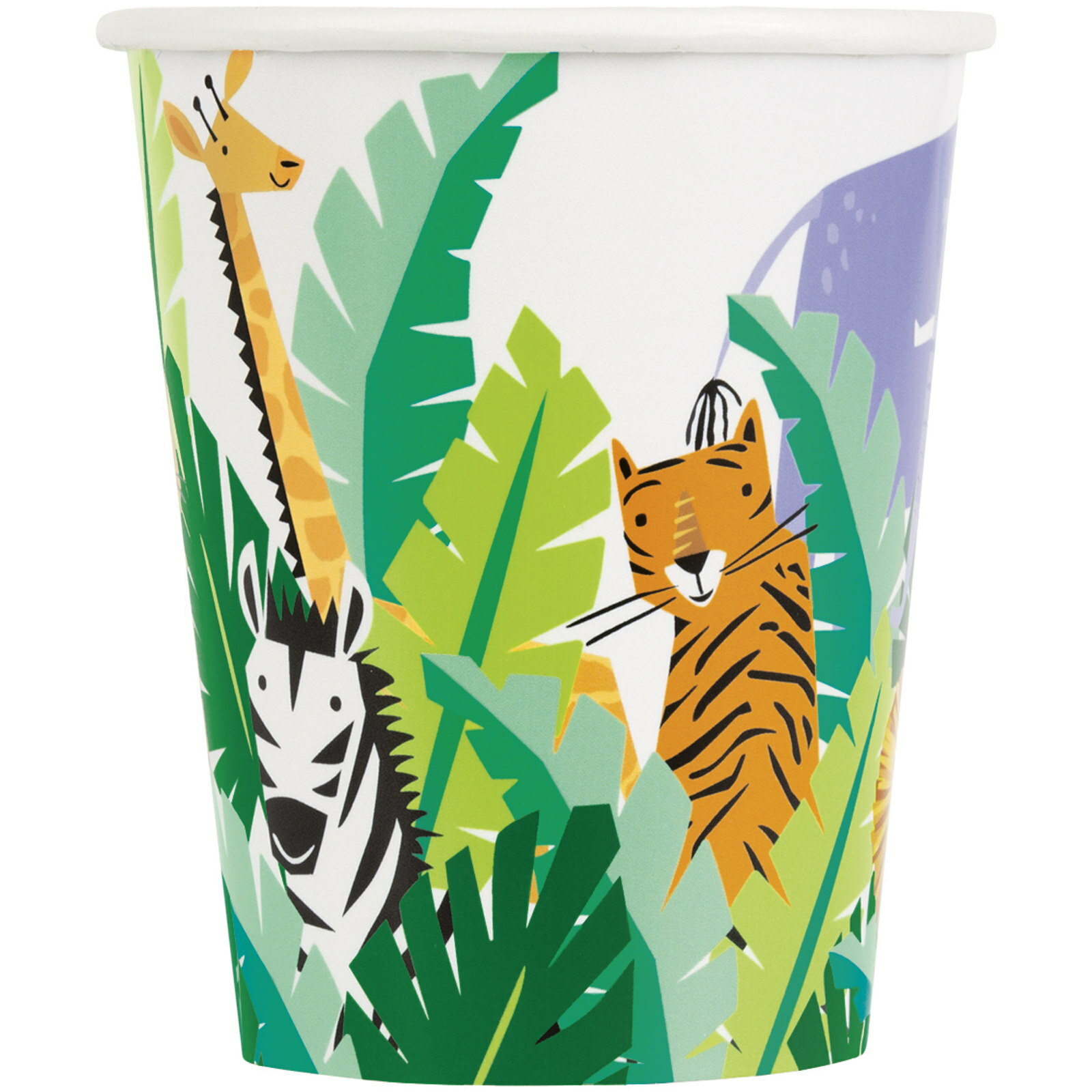 Animal Safari Paper Cups (Pack of 8)
