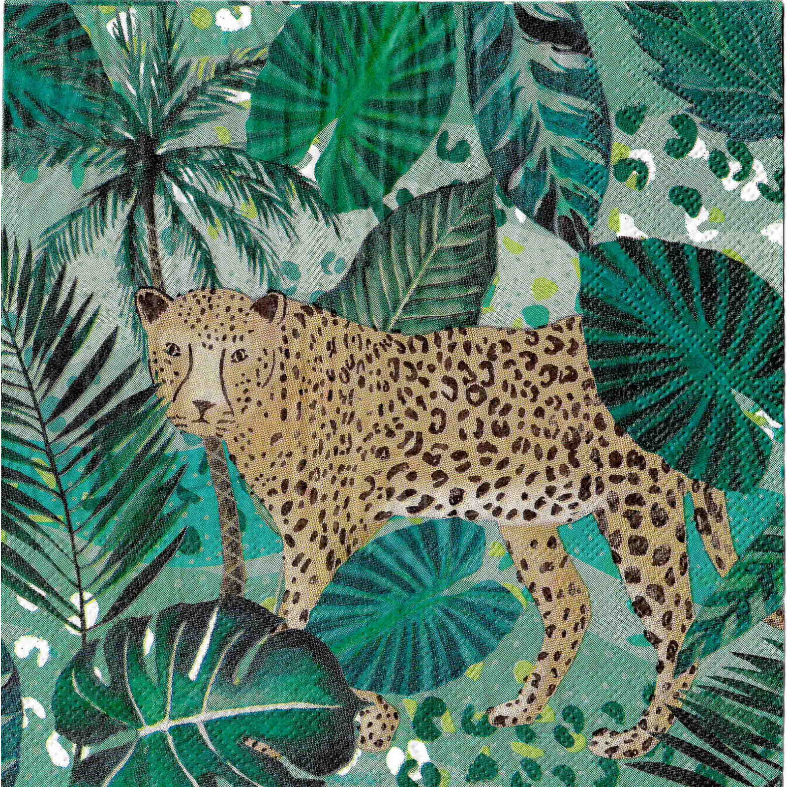Wild Jungle Large Paper Napkins / Serviettes (Pack of 20)