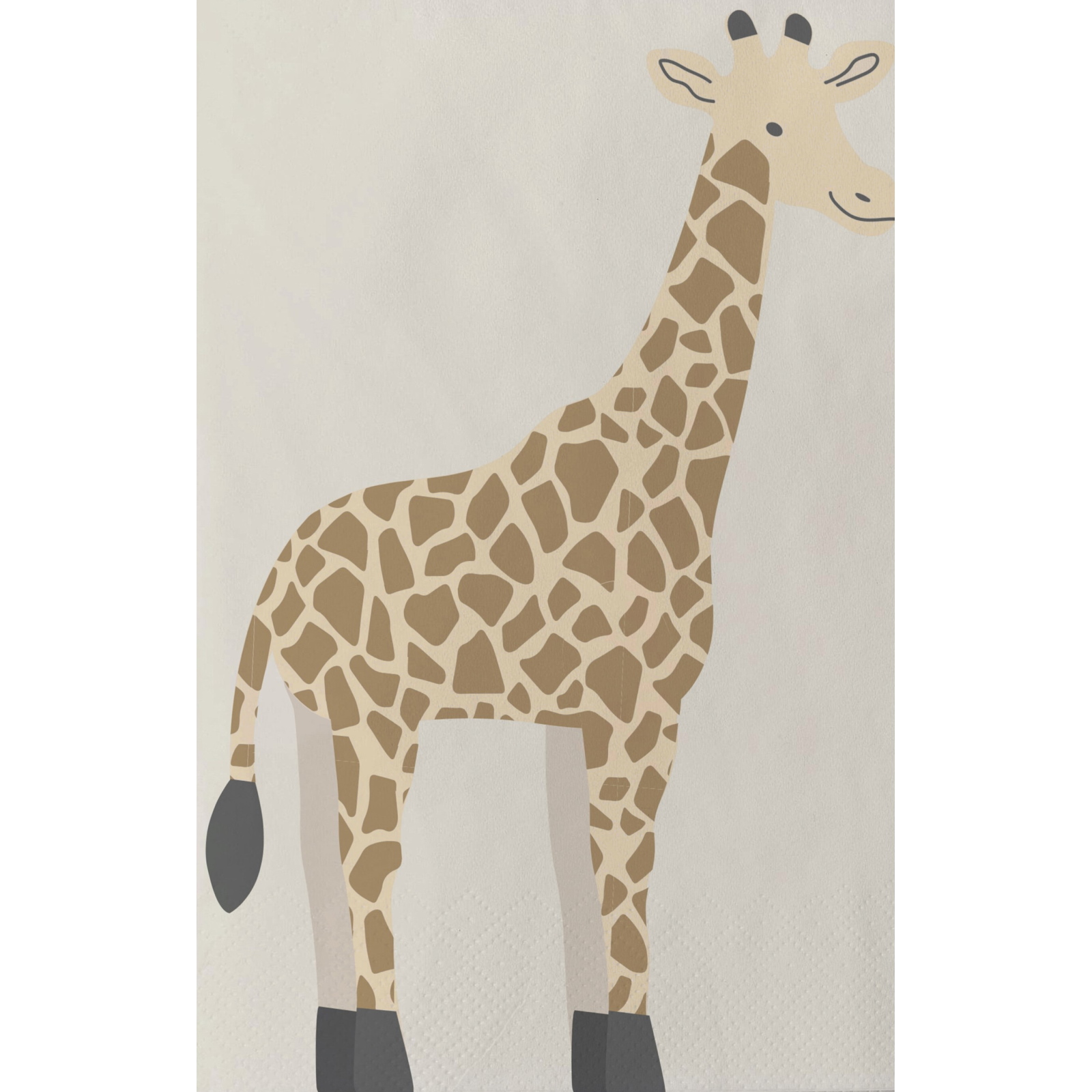 Ginger Ray Wild Jungle Giraffe Napkins / Serviettes (Pack of 16) 