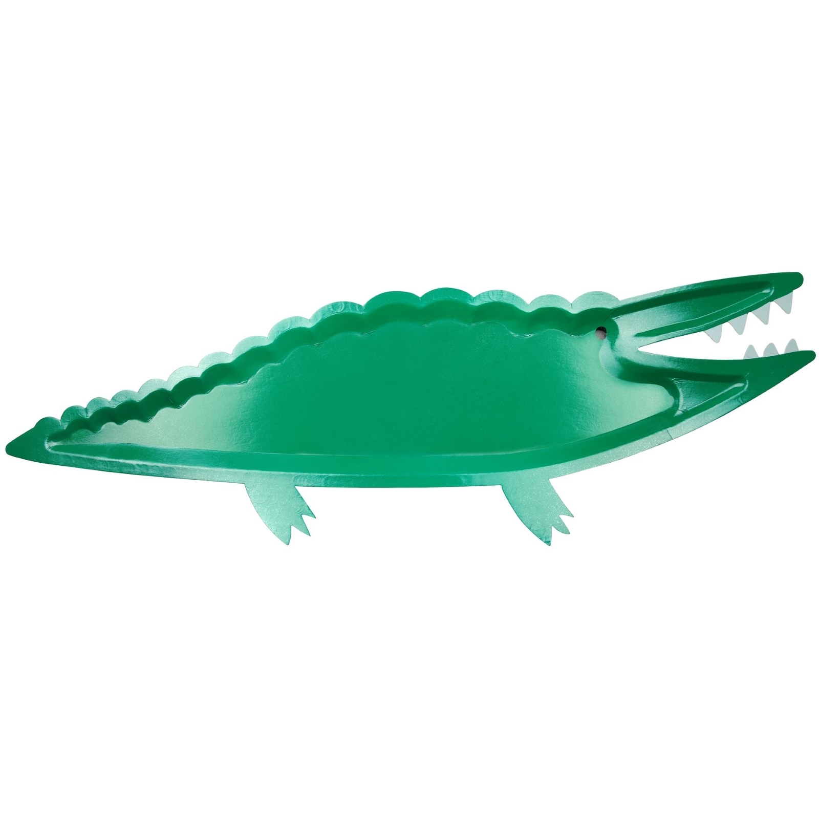 Meri Meri Crocodile Paper Platters (Pack of 4)