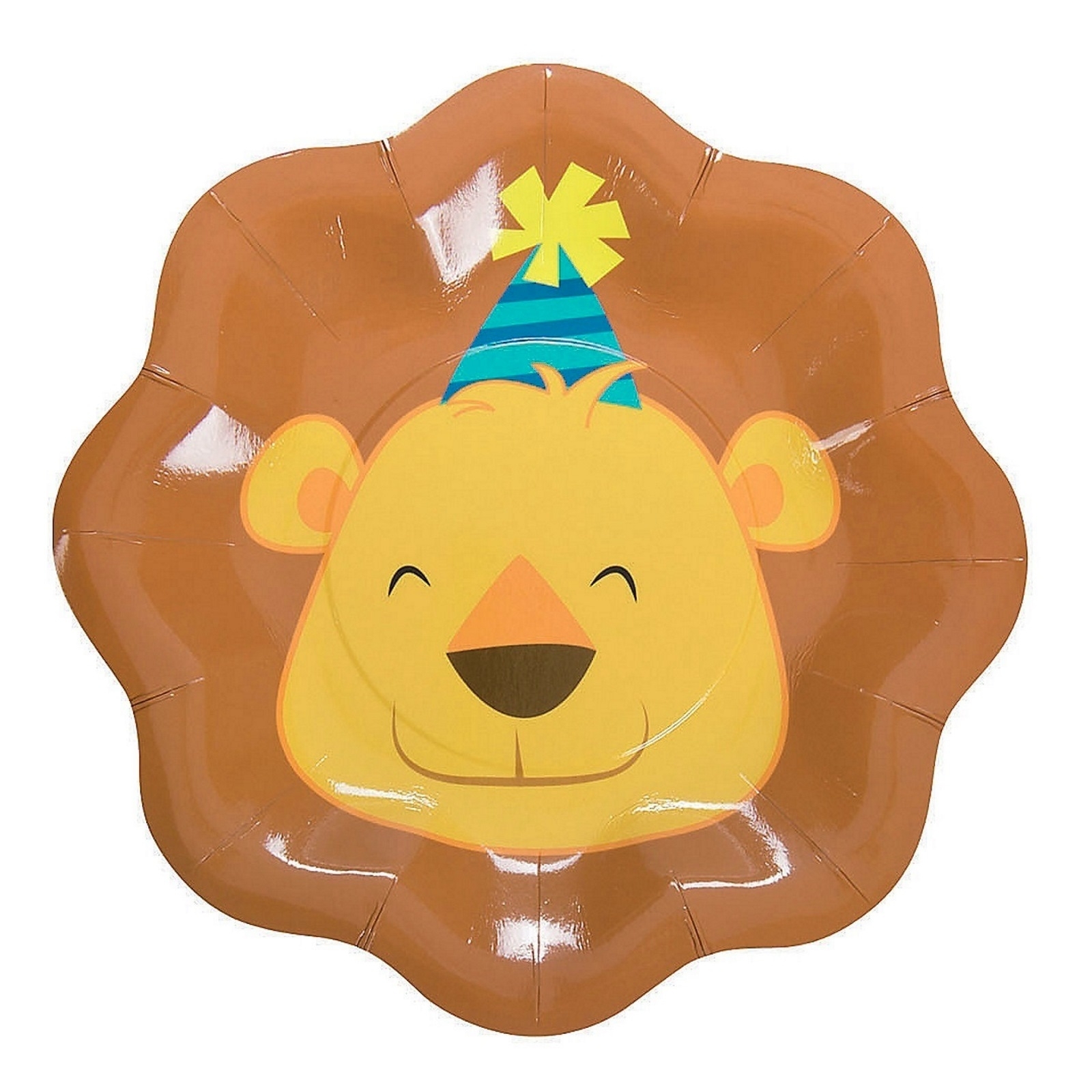 Zoo Animals Small Paper Plates (Pack of 8)