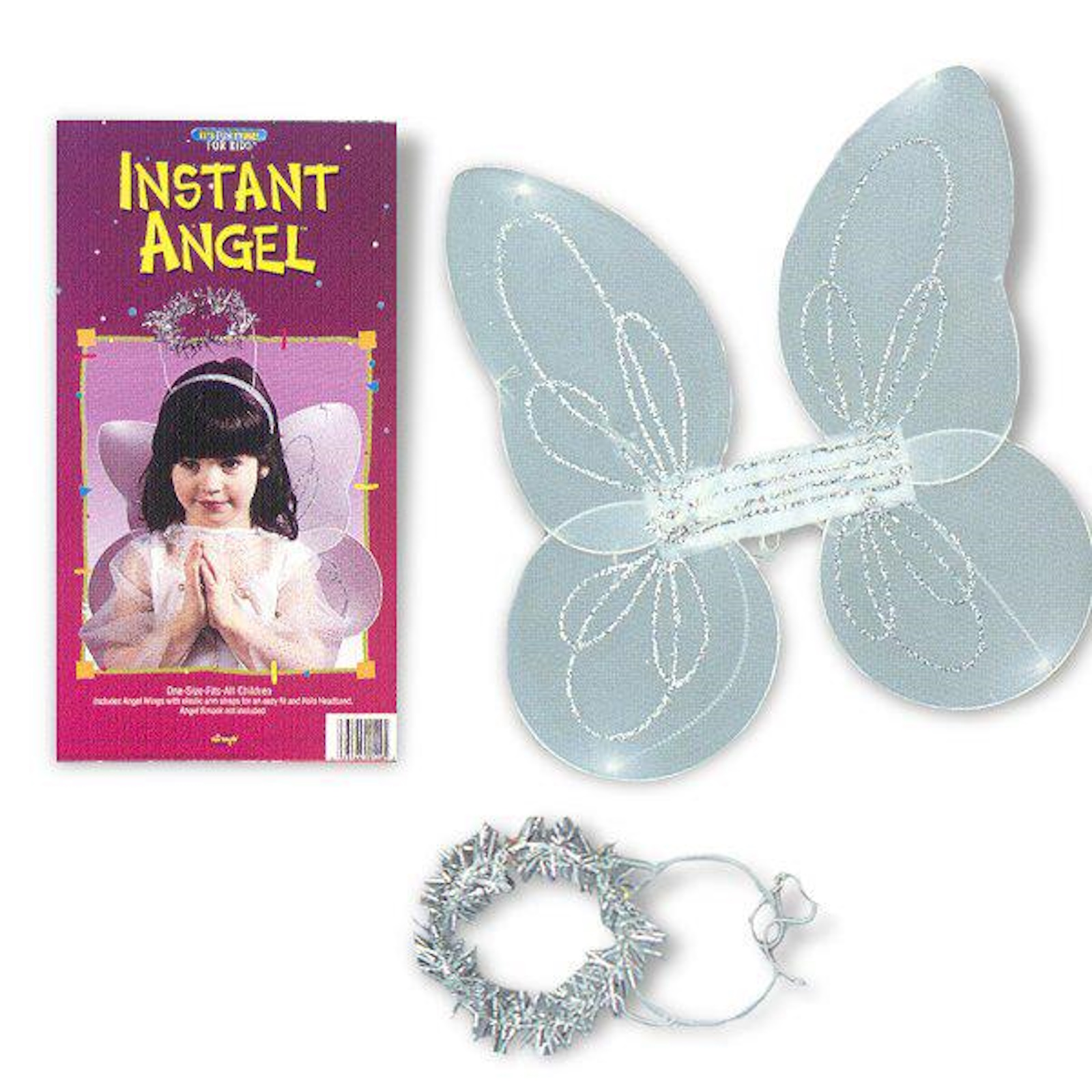 Instant Angel Child Costume Accessory Kit