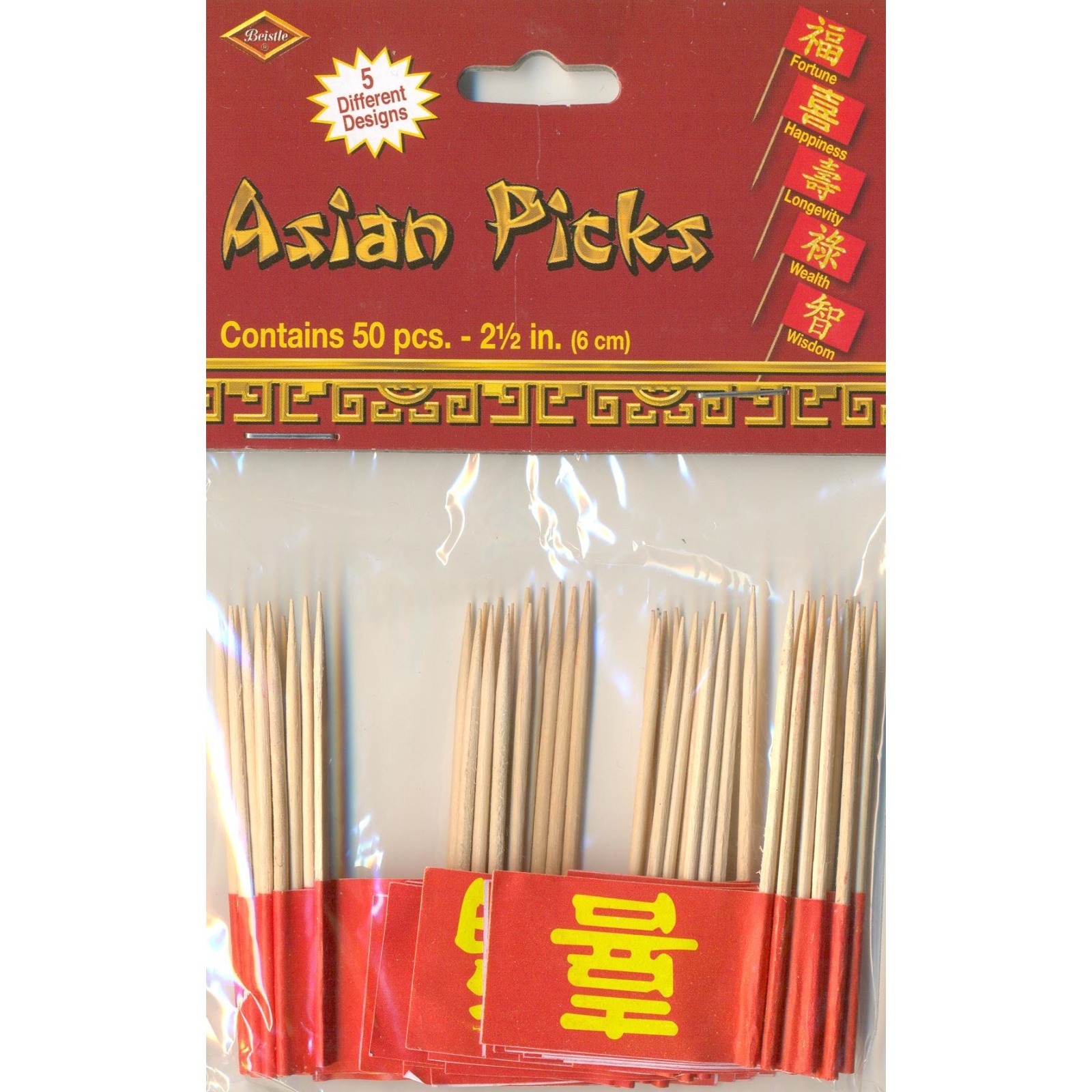 Asian Picks (Pack of 50)