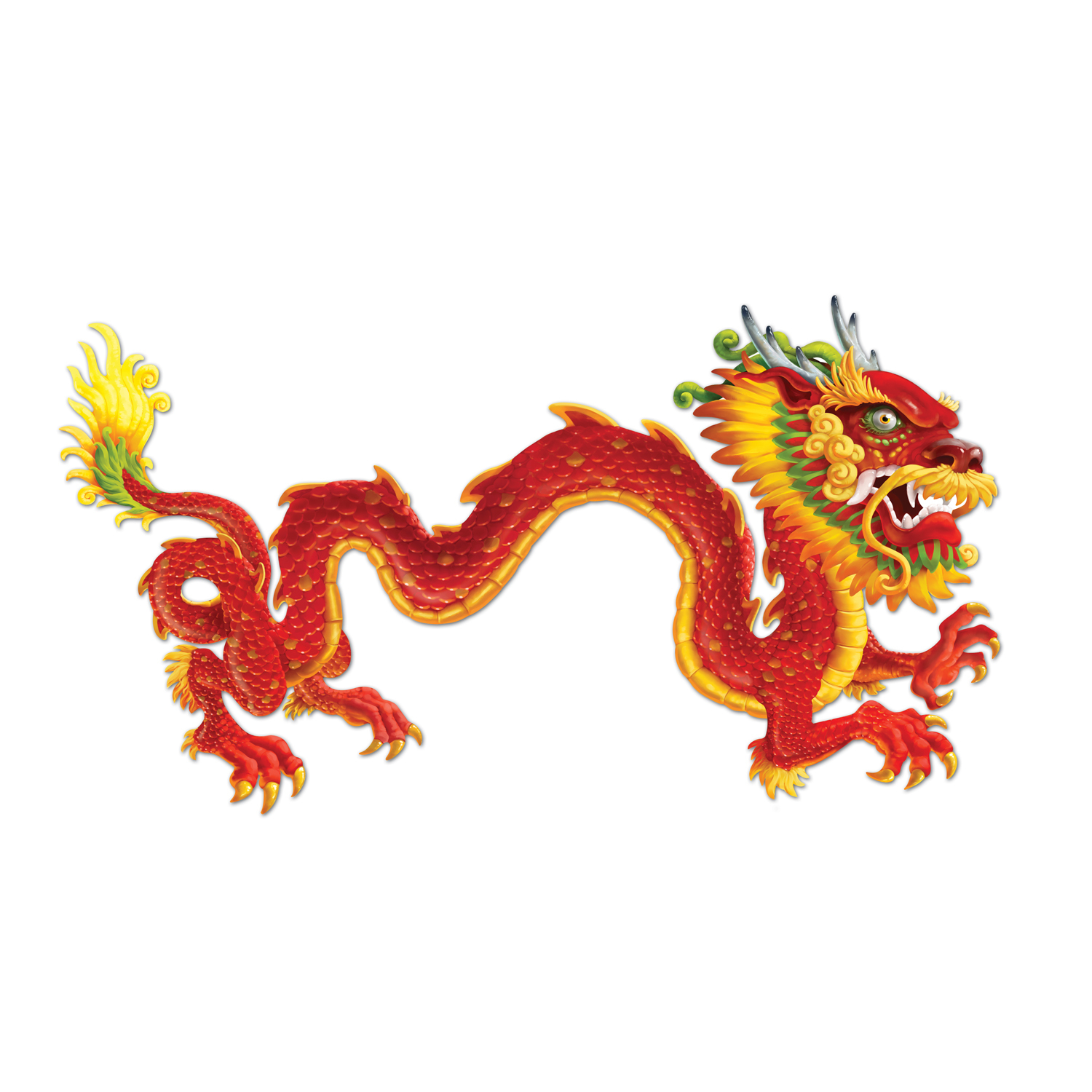 Chinese Dragon Large Cardboard Cutout