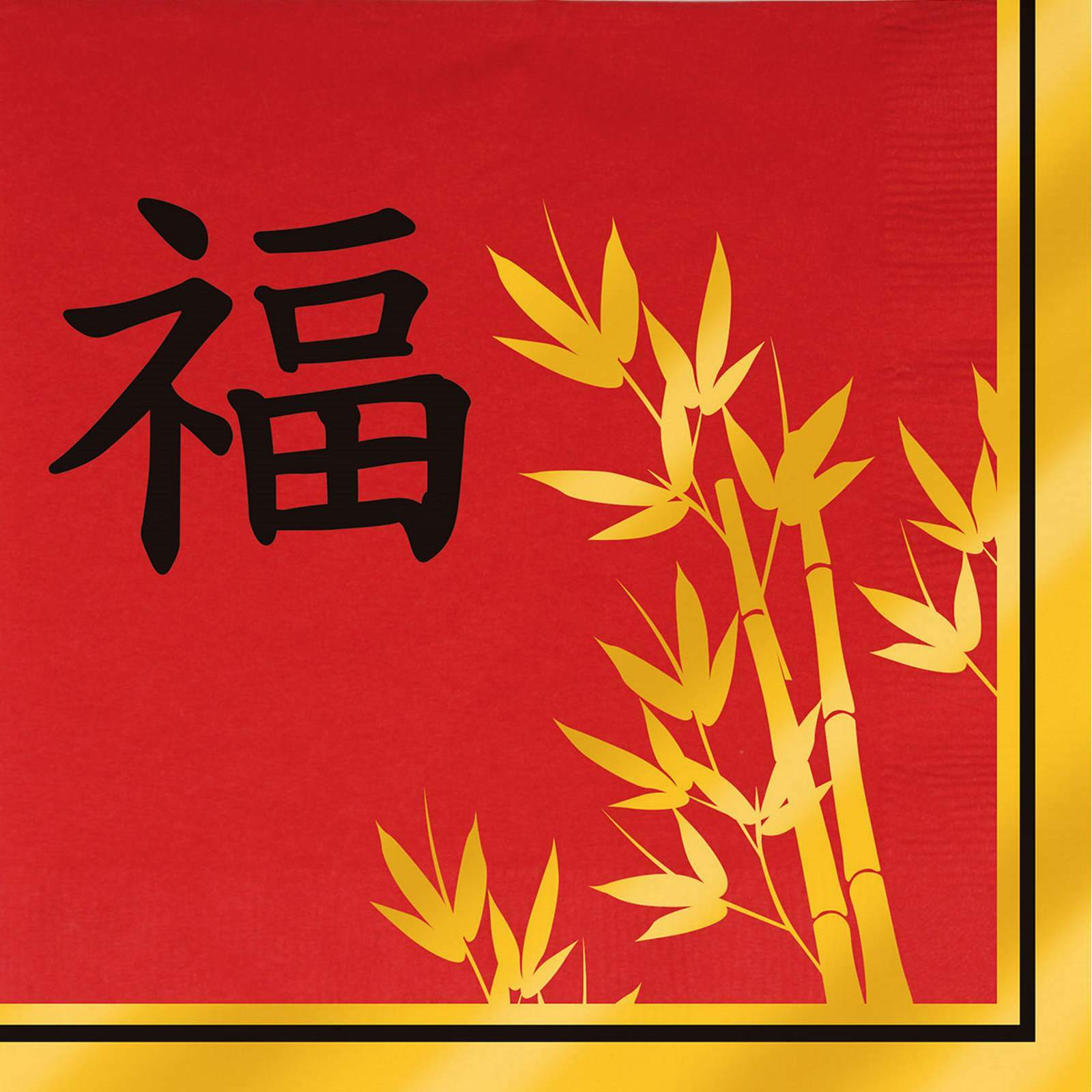 Asian Large Napkins / Serviettes (Pack of 16)