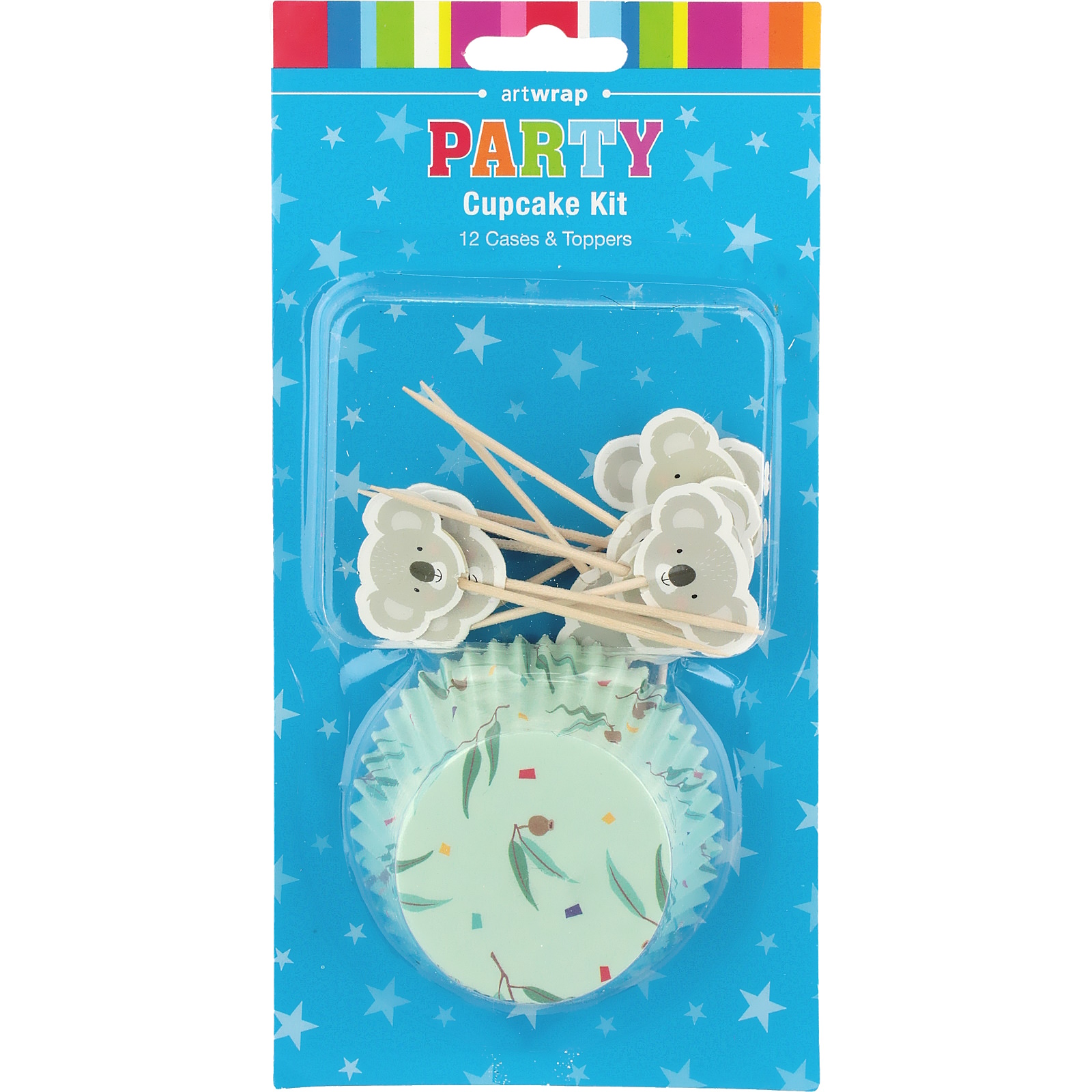 Australian Bush Buddies Cupcake Kit (Pack of 12)  