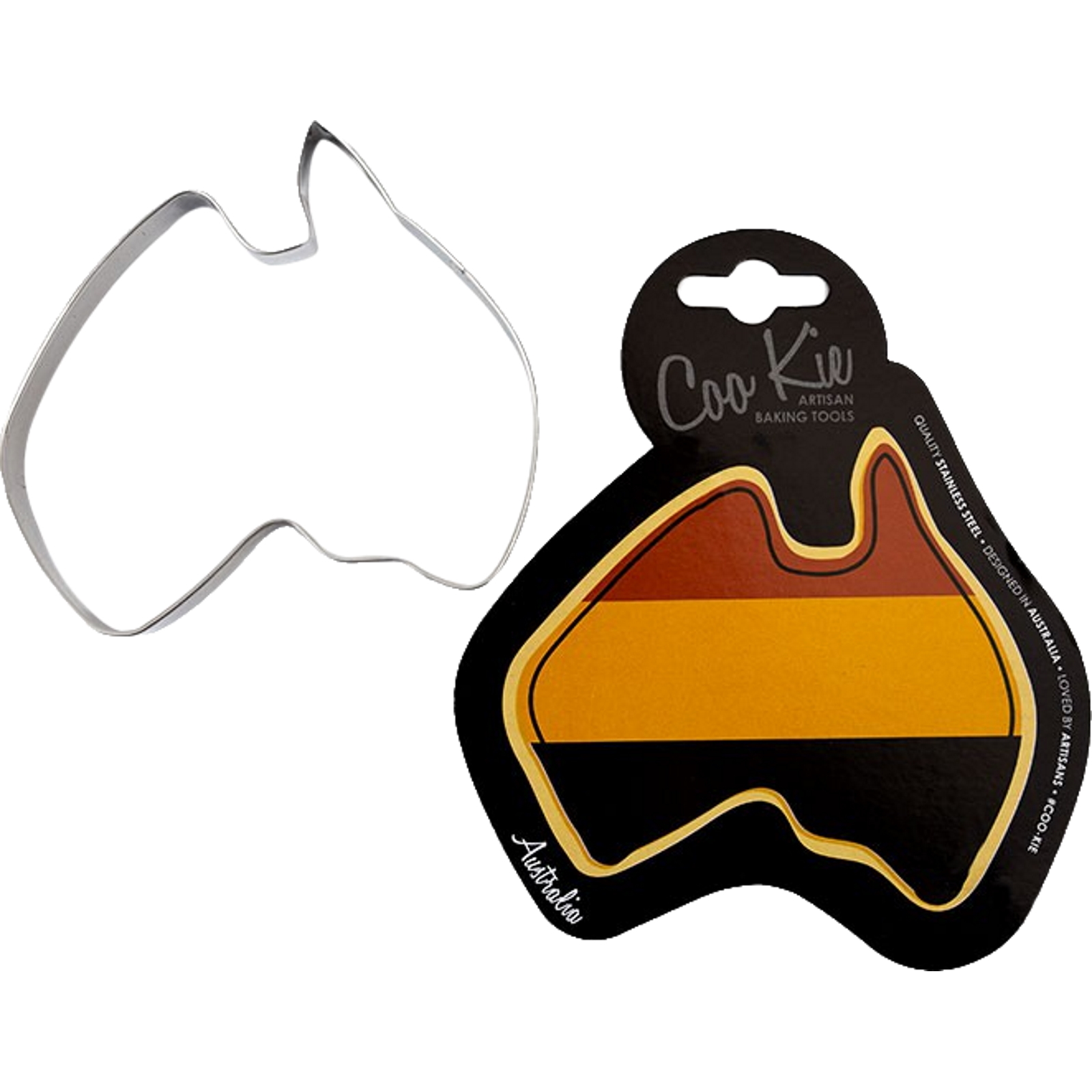 Coo Kie Australian Map Cookie Cutter 