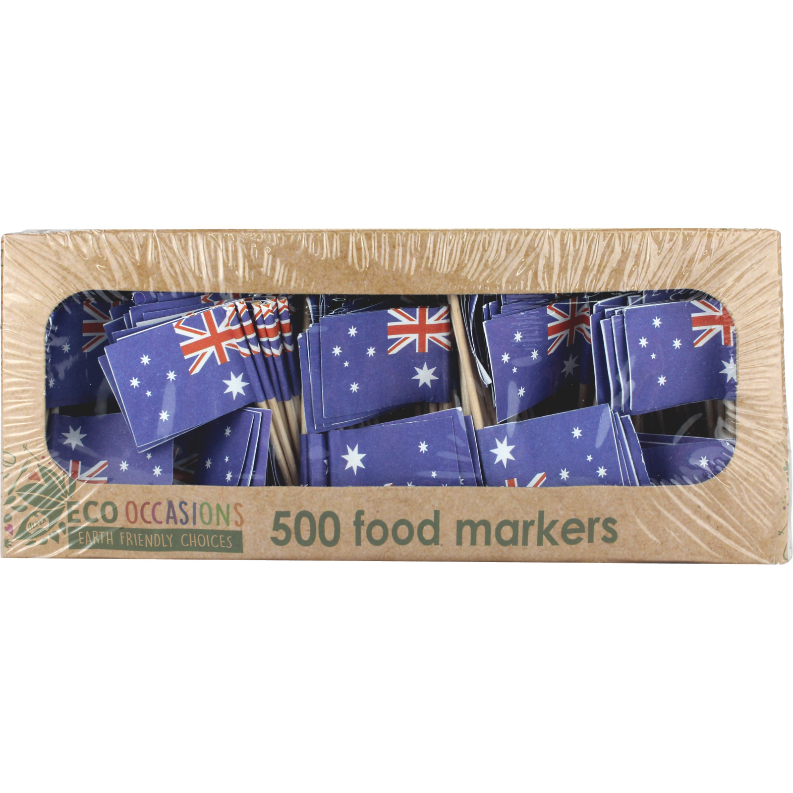 Australian Flag Picks (Box of 500)