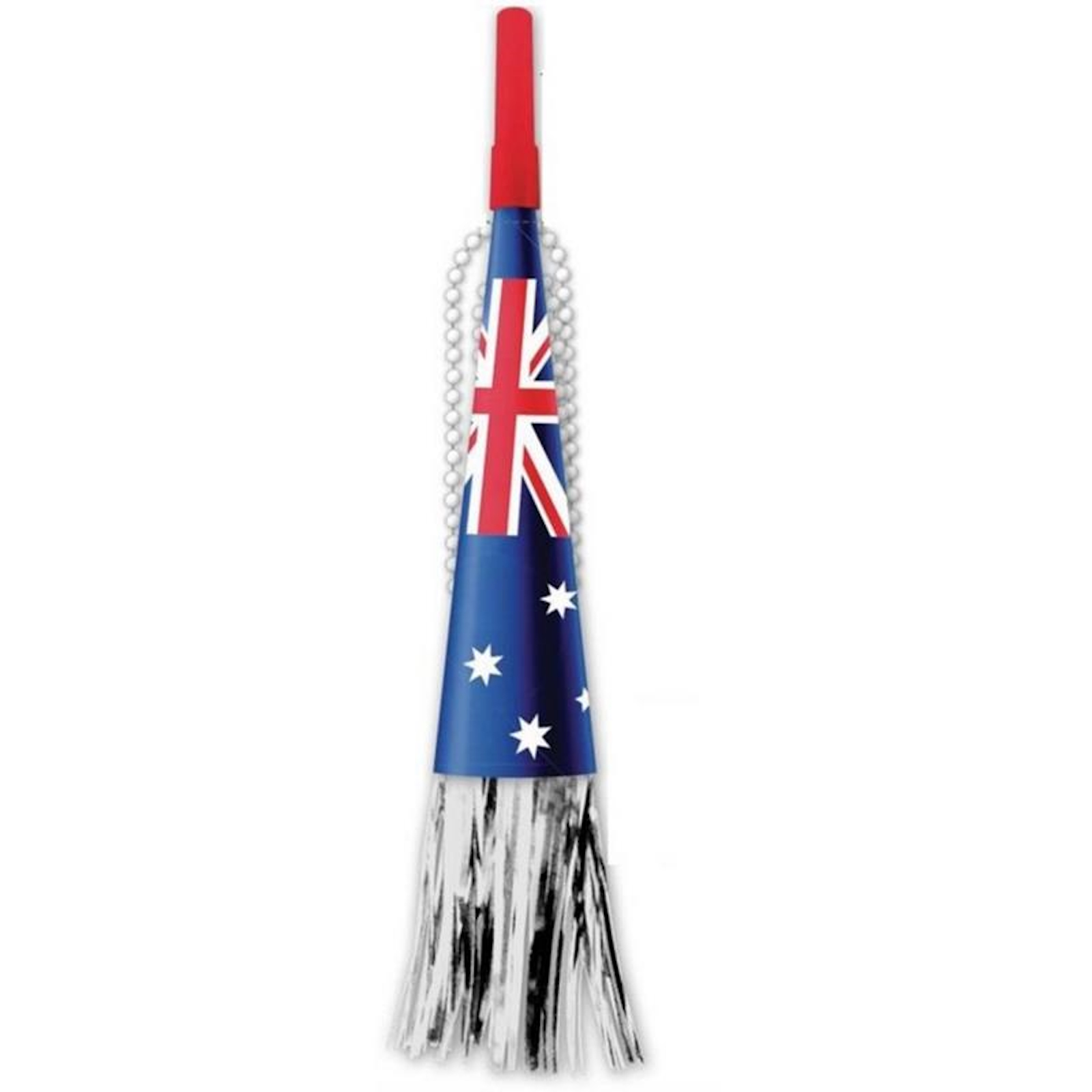 Australia Foil Fringe Horn Necklace