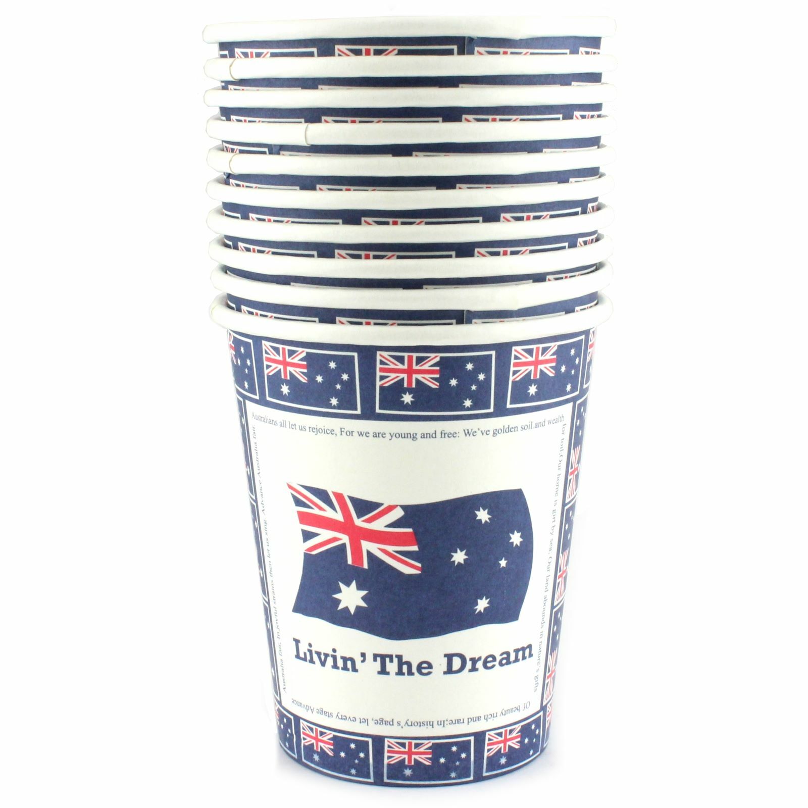 Australia Day Paper Cups (Pack of 10)