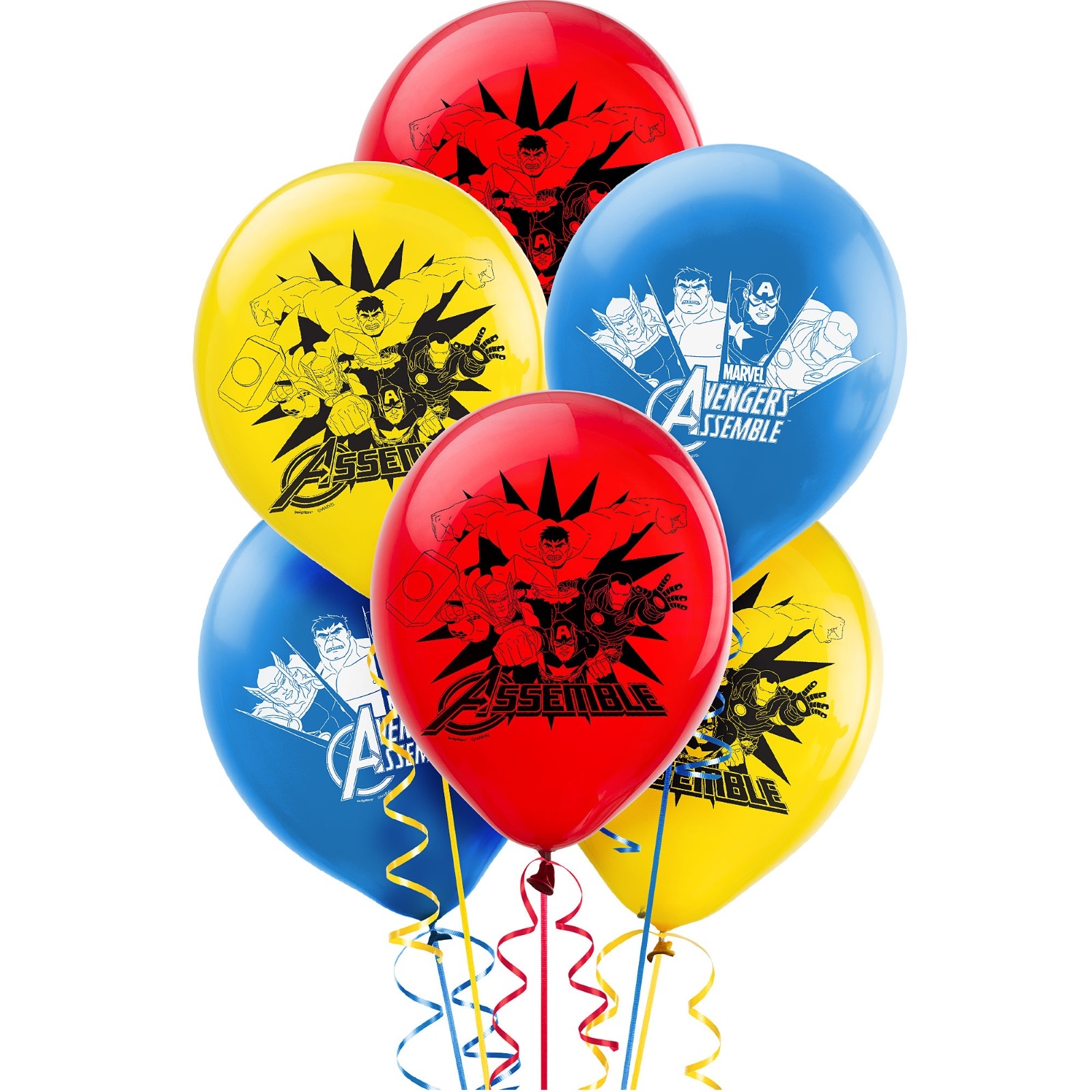 Avengers Assemble Balloons (Pack of 6)