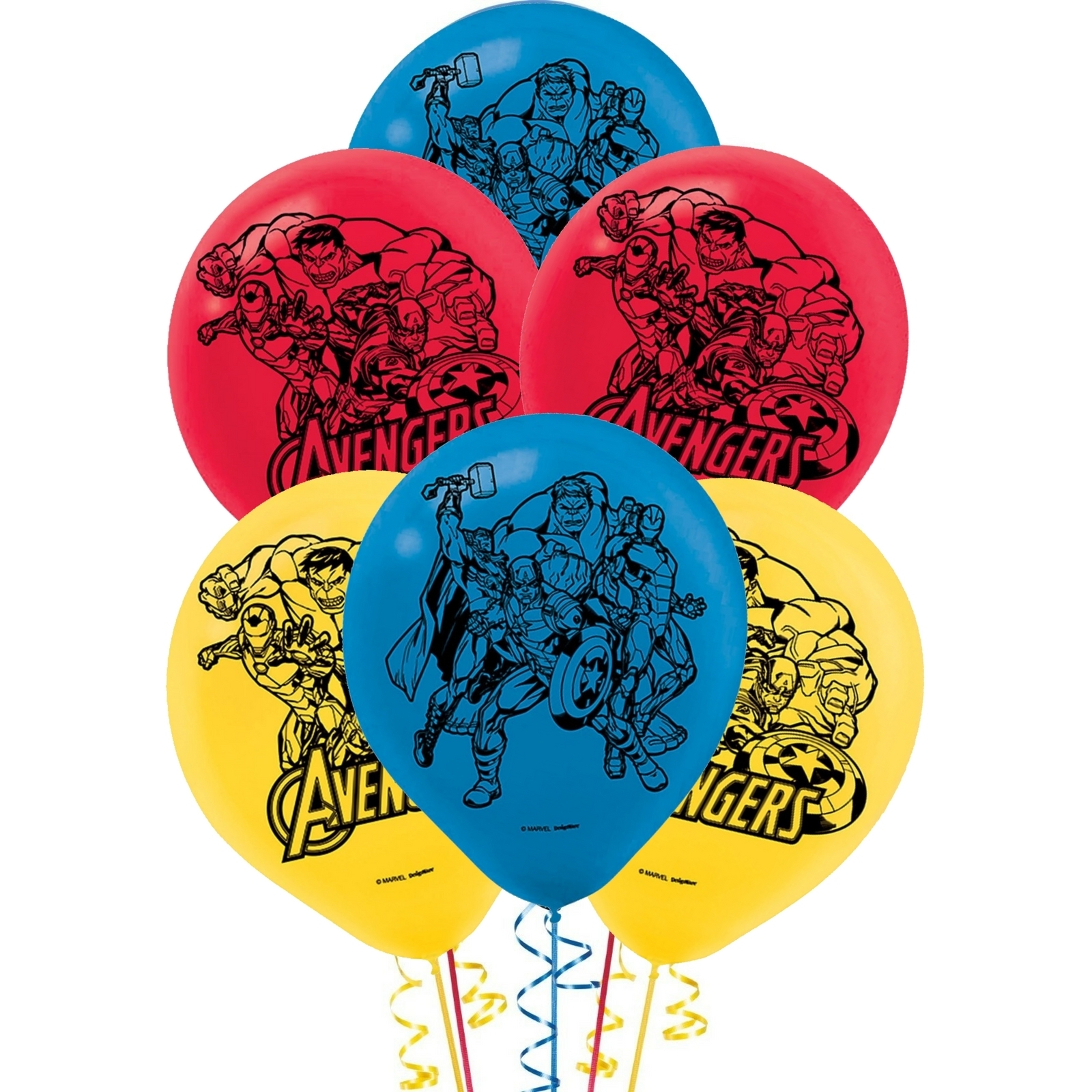 Avengers Epic Balloons (Pack of 6)
