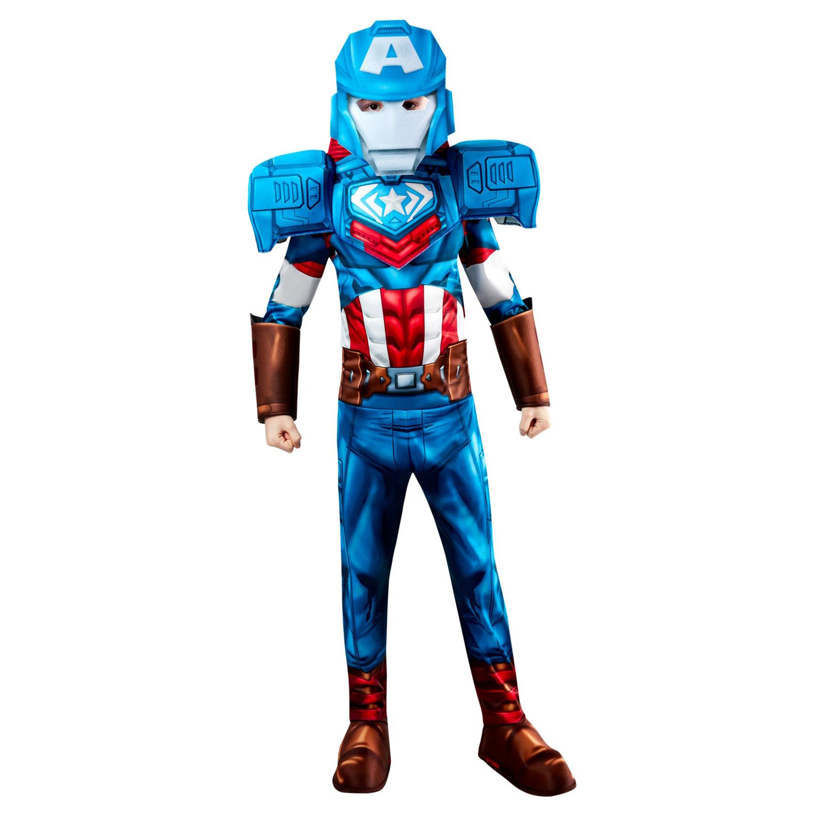 Captain America Mech Strike Deluxe Child Costume Large