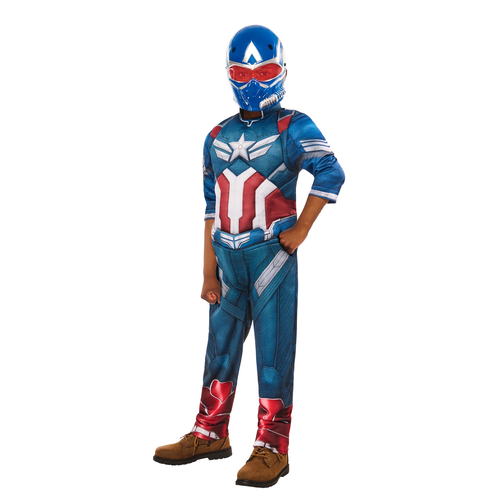 Captain America Brave New World Deluxe Kids Costume 9-10 Years