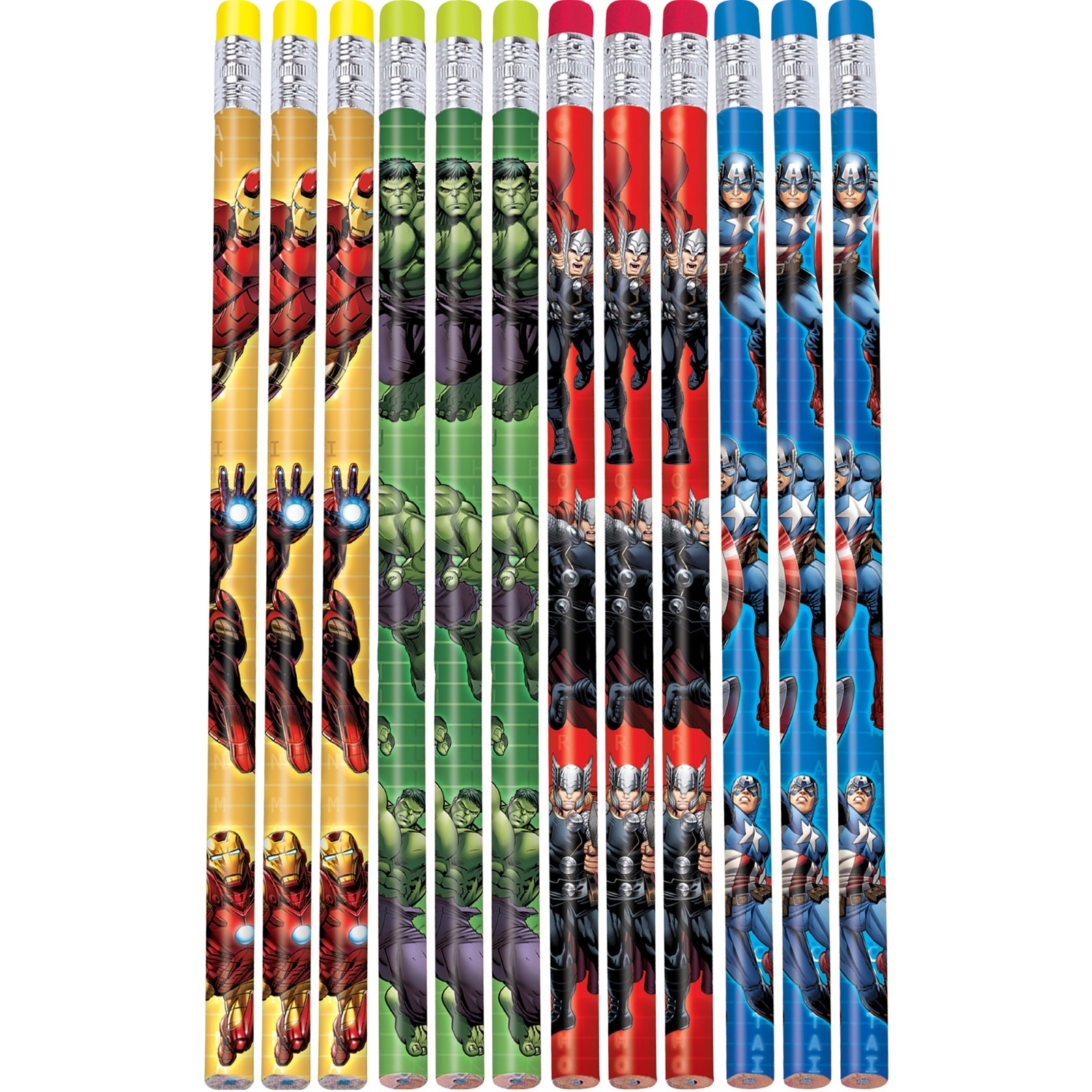 Avengers Assemble Pencils (Pack of 12)