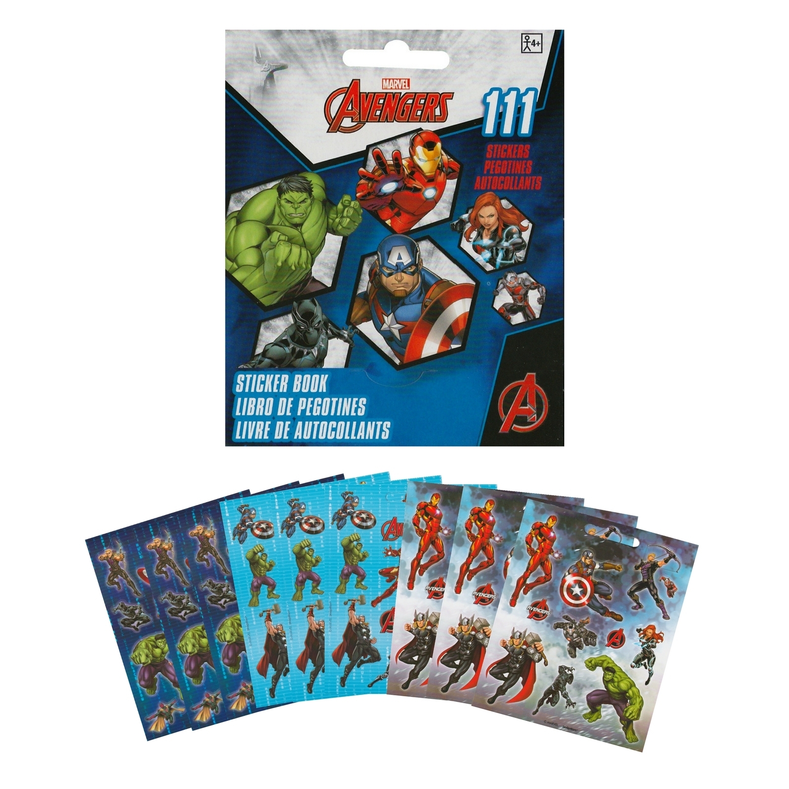 Avengers Assemble Sticker Book (9 Sheets)