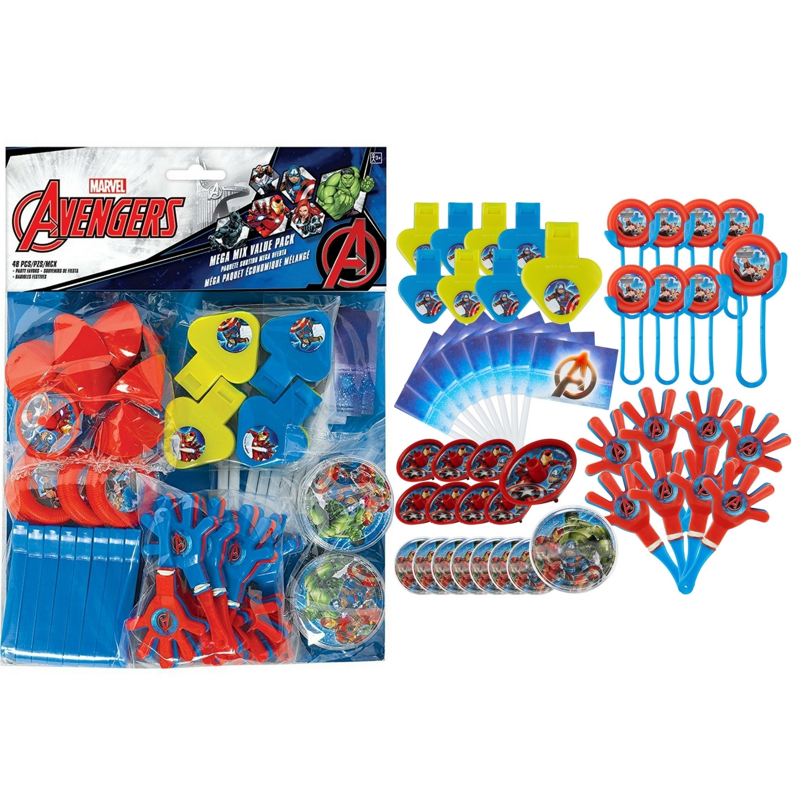 Avengers Epic Mega Value Favour Pack (48 Pieces)