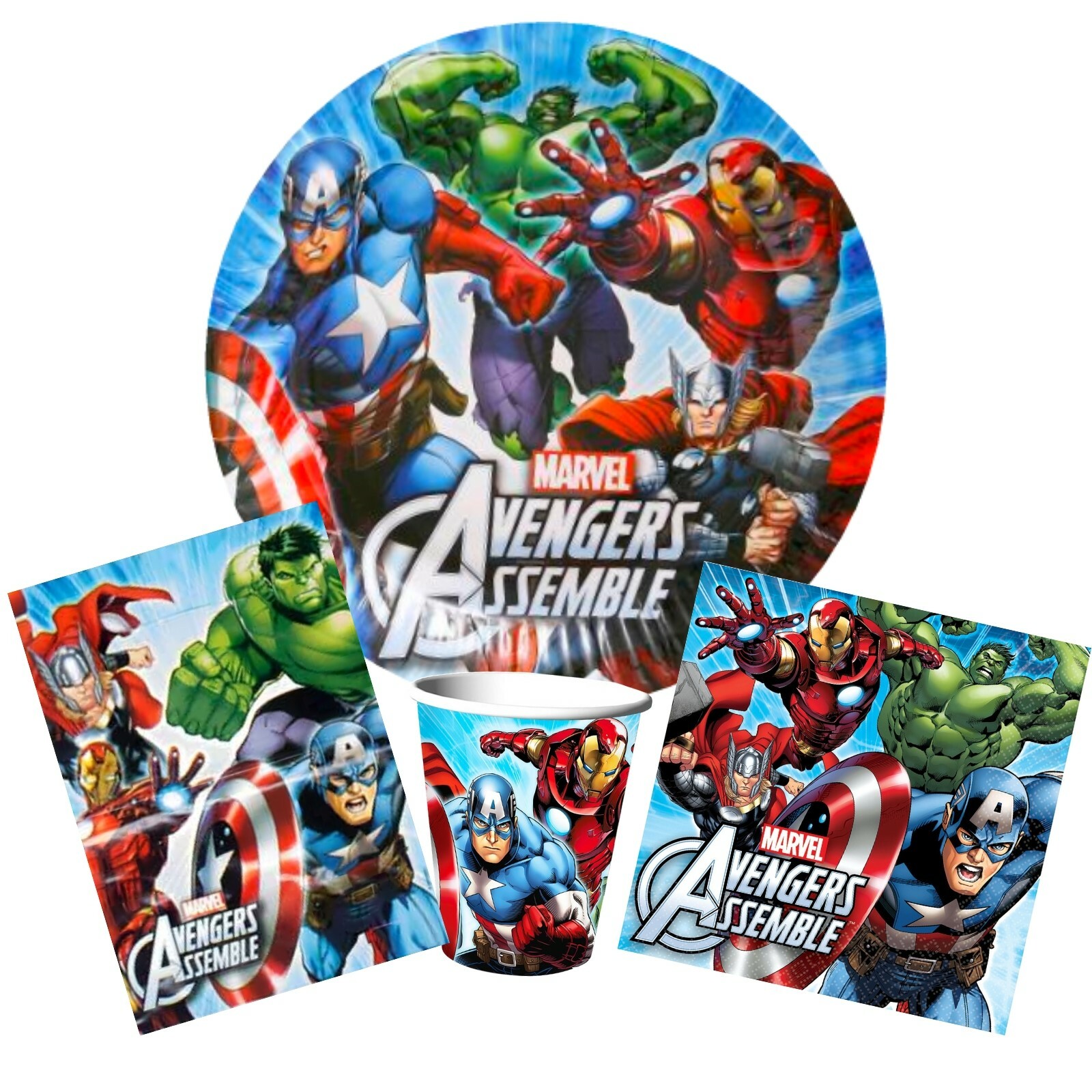 Avengers Assemble Party Pack (For 8 Guests)