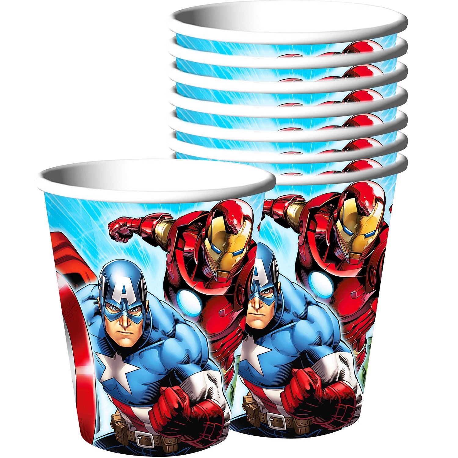 Avengers Assemble Paper Cups (Pack of 8)