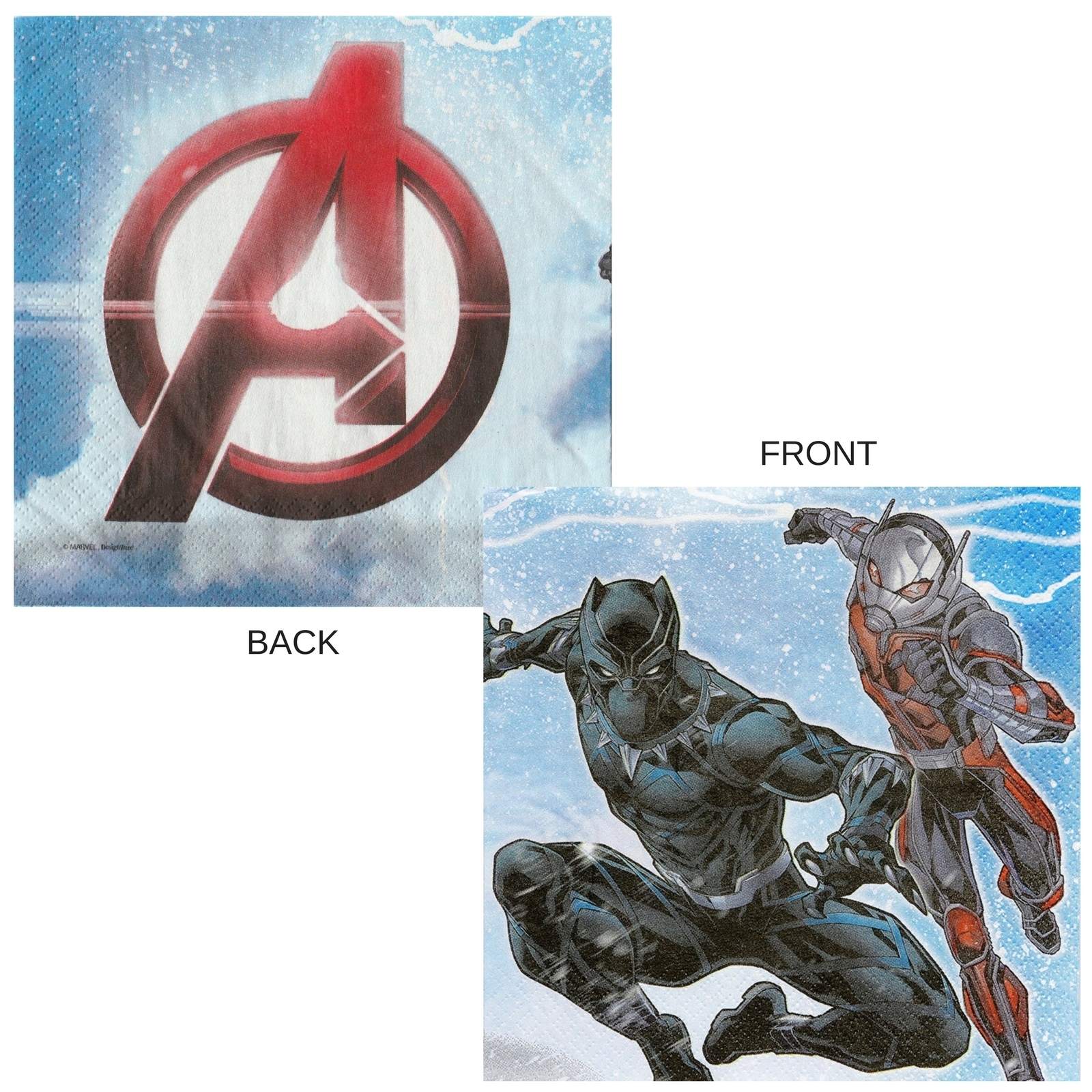 Avengers Epic Large Napkins / Serviettes (Pack of 16)