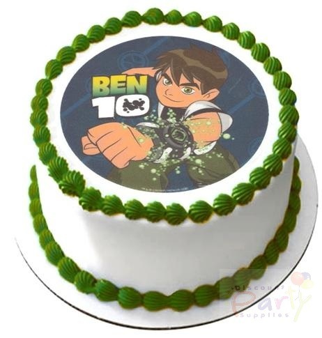 Ben 10 Edible Icing Cake Decoration