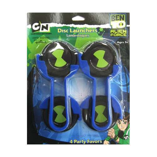 Ben 10 Disc Launchers (Pack of 4)