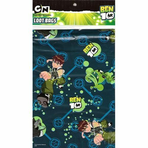 Ben 10 Lolly/Treat Bags (Pack of 6)