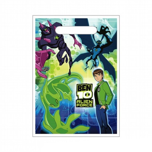 Ben 10 Alien Force Lolly/Treat Bags (Pack of 8)