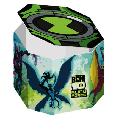 Ben 10 Alien Force Lolly/Treat Boxes (Pack of 4)