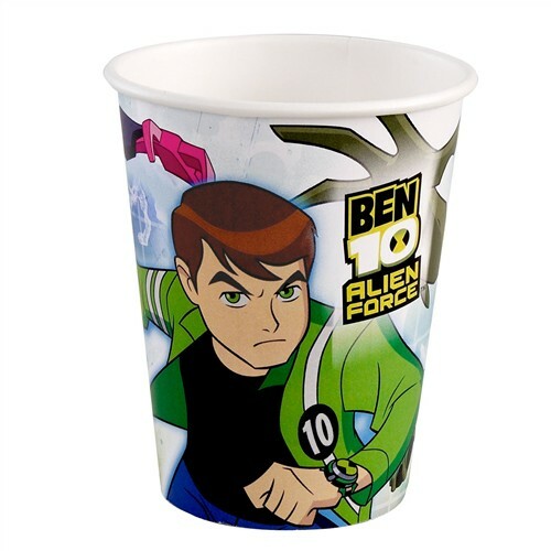Ben 10 Alien Force Paper Cups (Pack of 8)
