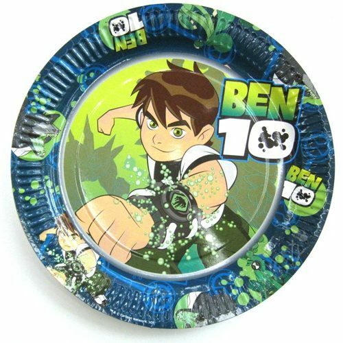 Ben 10 Large Paper Plates (Pack of 6)