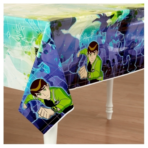 Ben 10 Alien Force Plastic Tablecloth