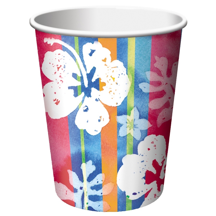 Bahama Breeze Paper Cups (Pack of 8)