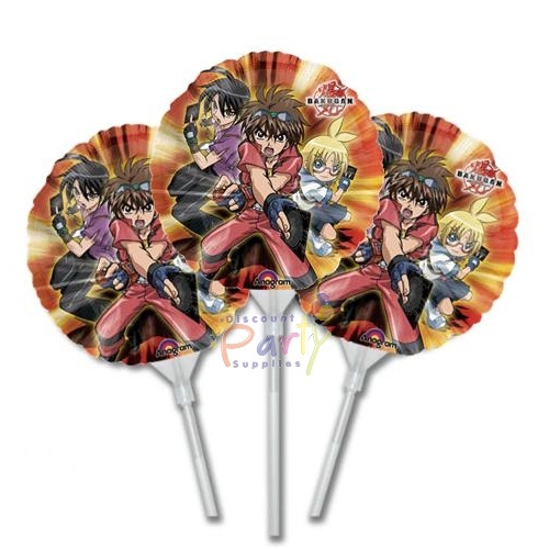 Bakugan Ez-Fill Foil Balloons (Pack of 3)