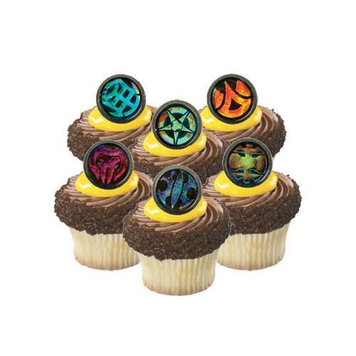 Bakugan Cupcake Rings (Pack of 12)