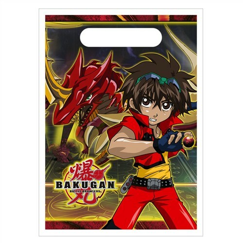 Bakugan Lolly/Treat Bags (Pack of 8)