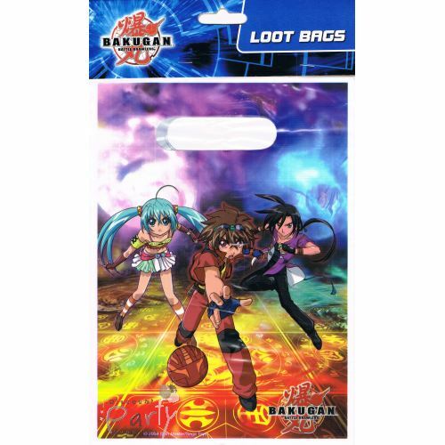 Bakugan Lolly/Treat Bags (Pack of 6)