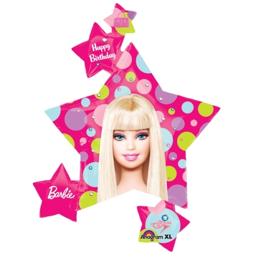 Barbie Supershape Jumbo Helium Balloon