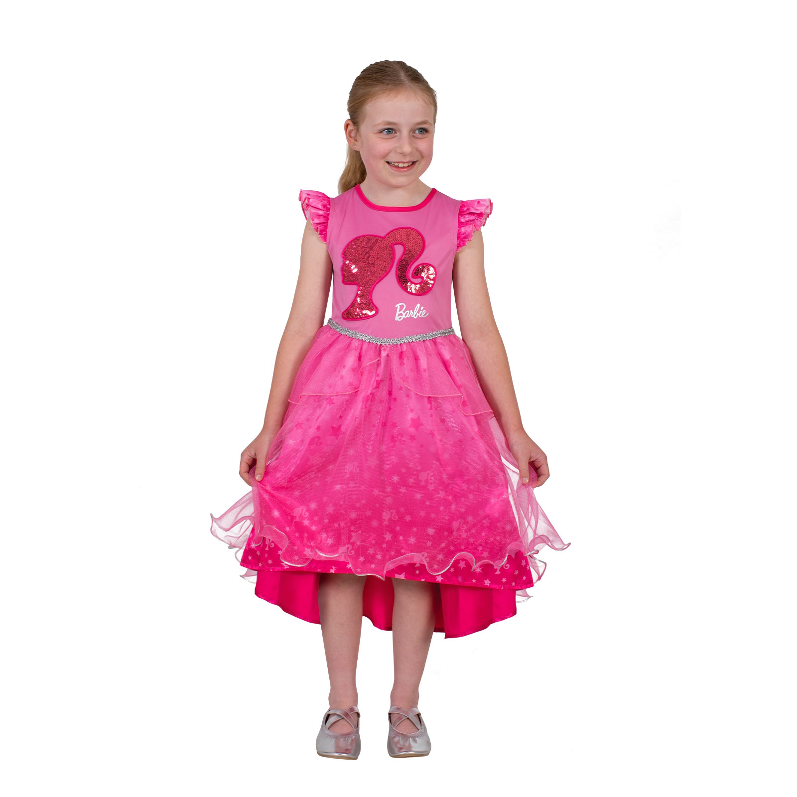 Barbie Sparkle Girls Dress Costume 6-8 Years