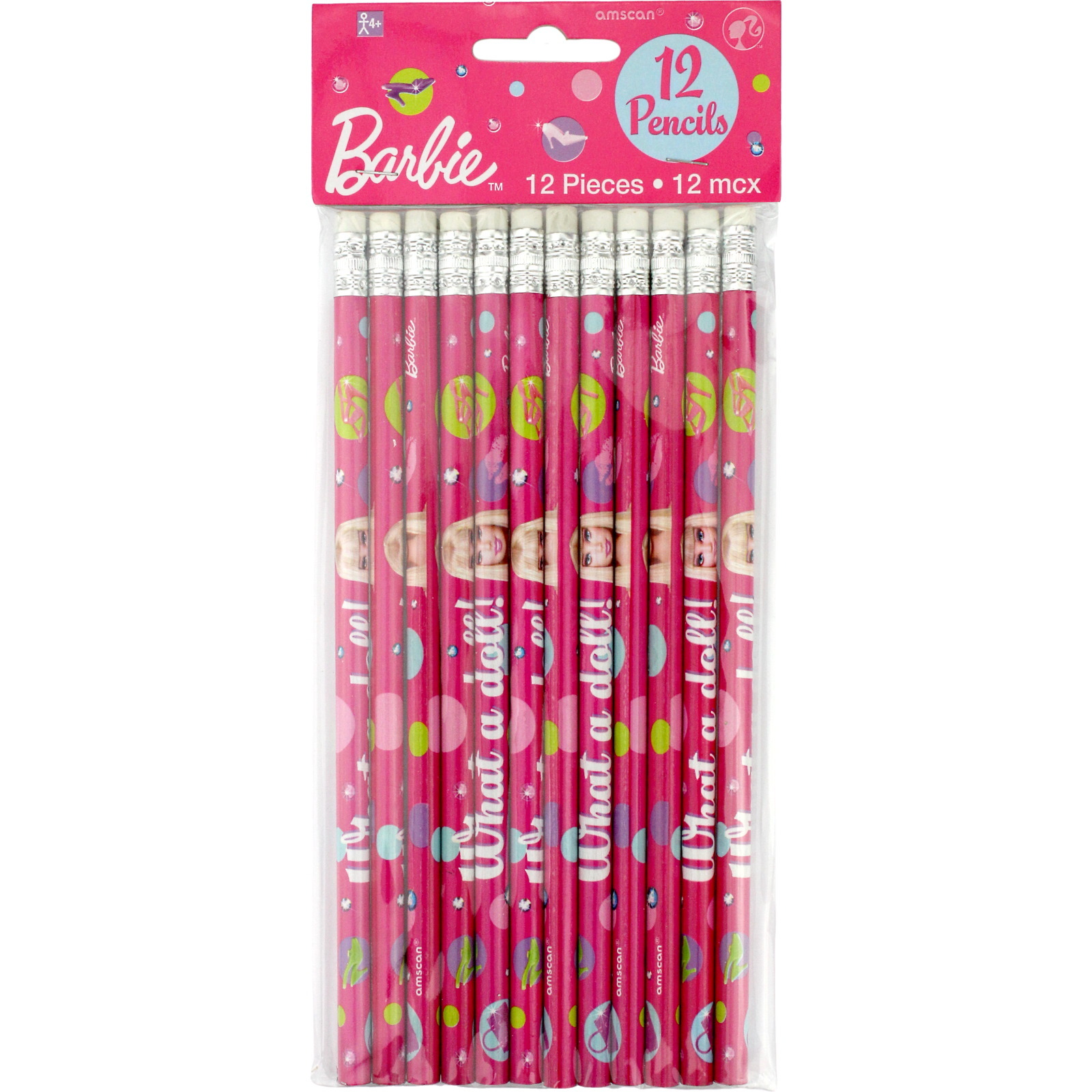 Barbie All Doll'd Up Pencils (Pack of 12)