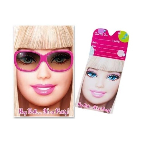 Barbie Party Invitations (Pack of 8)