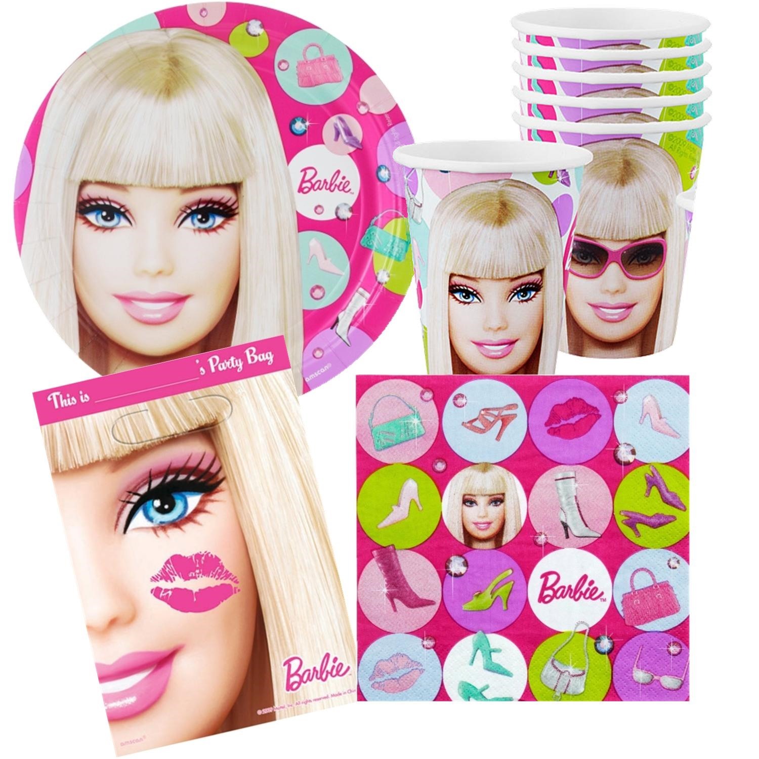Barbie Party Pack (For 8 Guests)
