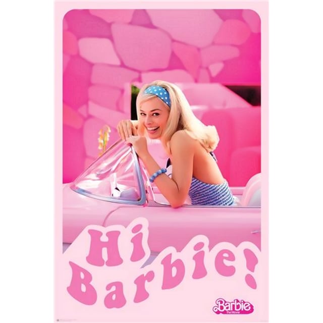 Barbie Movie Hi Barbie Poster Discount Party Supplies