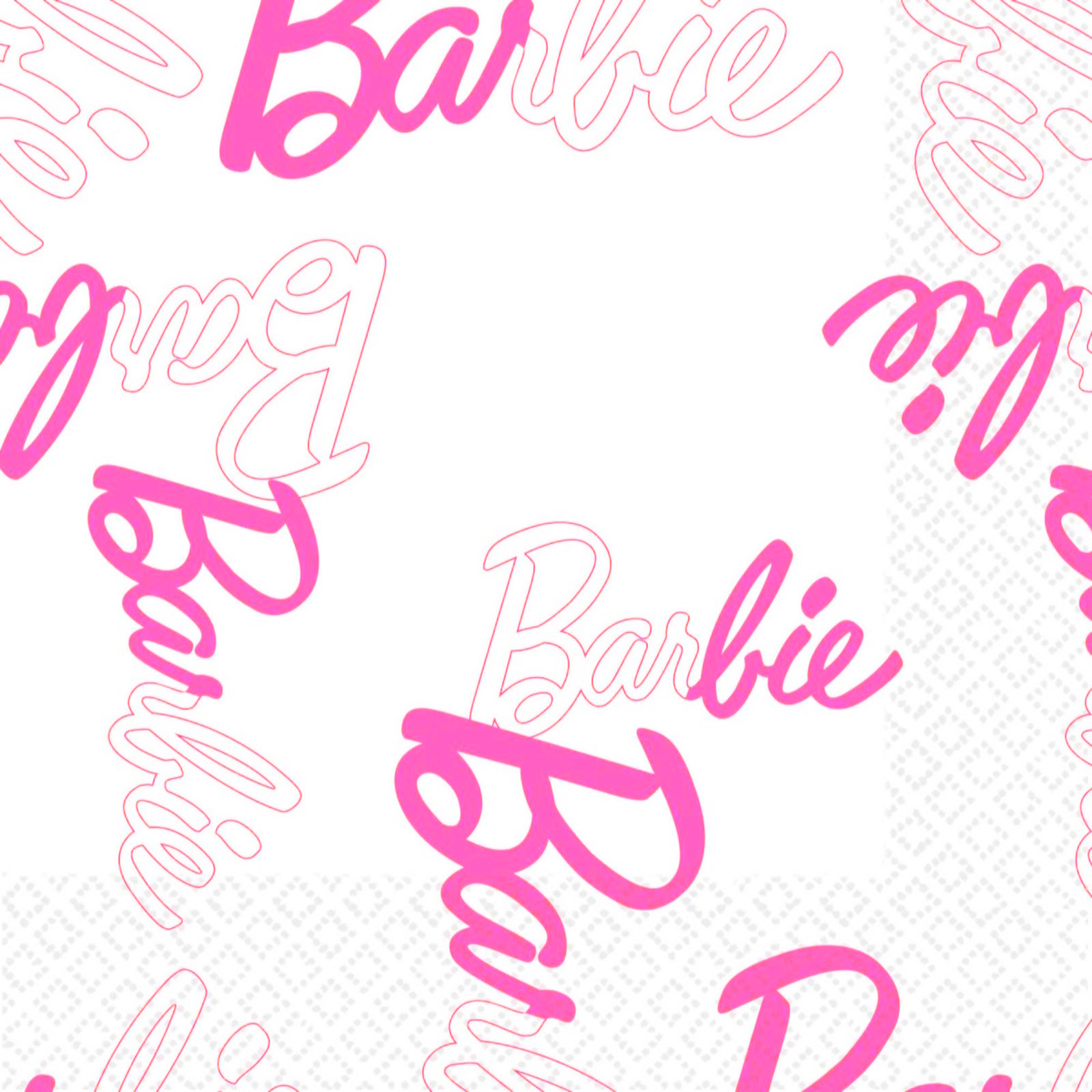Barbie Large Napkins / Serviettes (Pack of 16) 